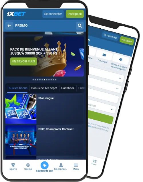 Comment profiter du bonus de bienvenue 1xBet Guinée